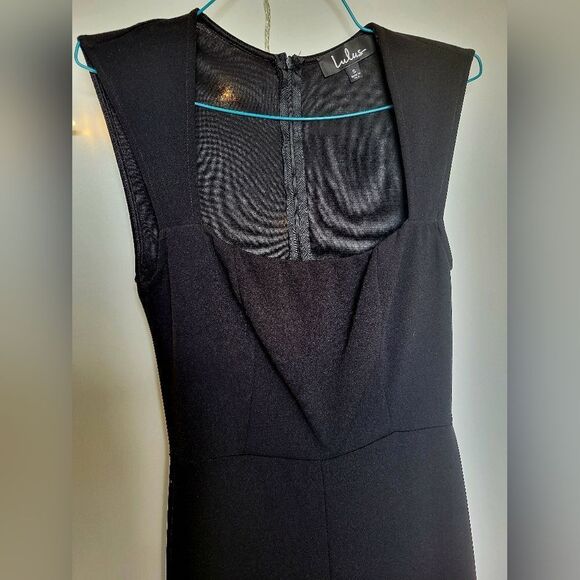 Lulus Size Small Black Sleeveless Wide Leg Jumpsuit - Picture 3 of 5